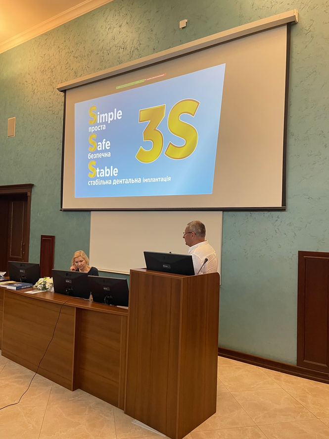 The 3S Dental Implantation Method Was Presented at a Congress in Kyiv