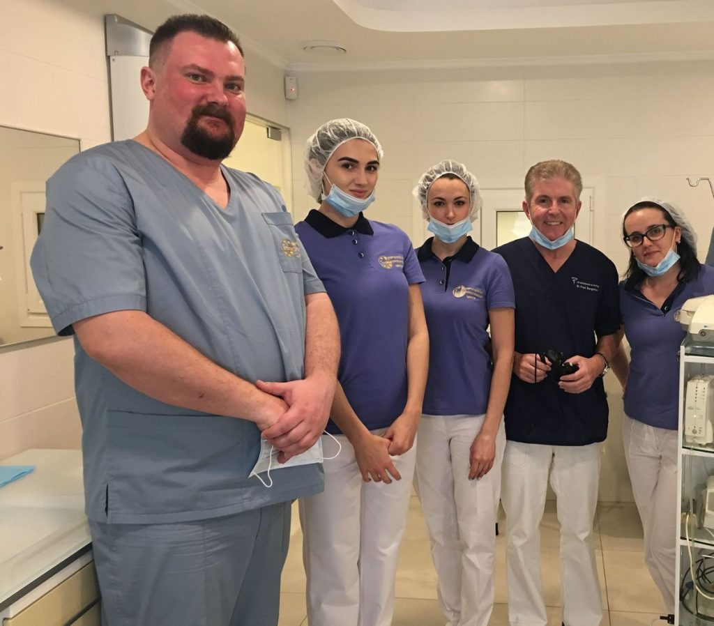 Invitation of Professor Fred Bergmann to the European Dental Center: Transmission of European Experience in Kyiv