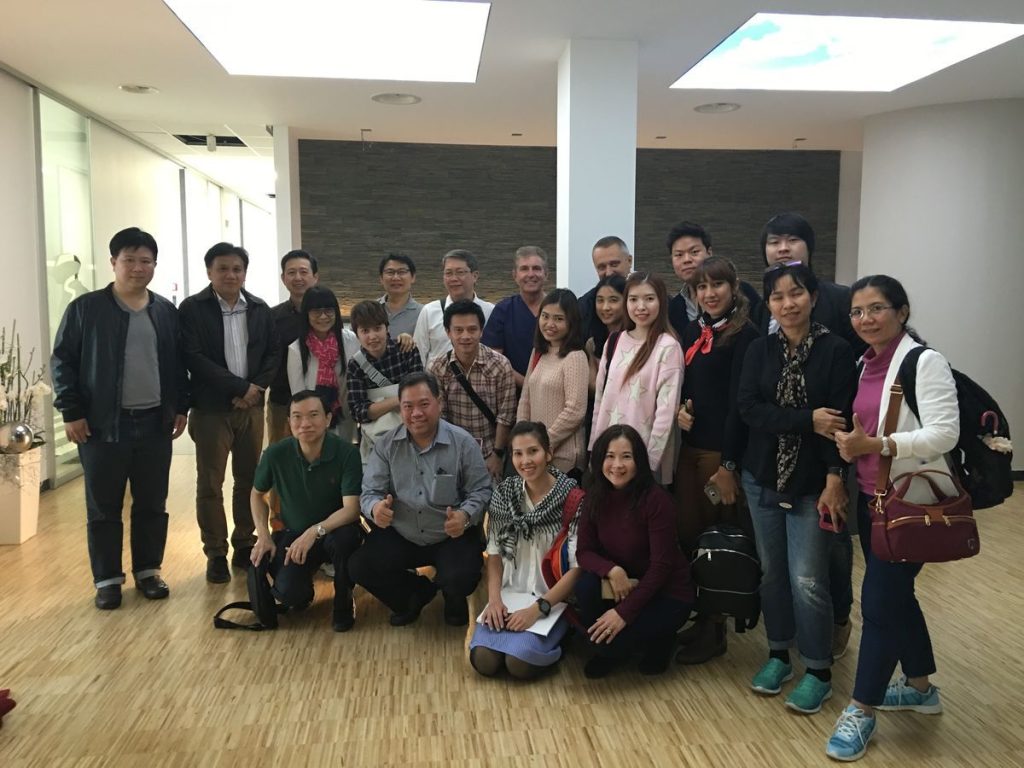 Main Physician of the European Dental Center along with Thai Colleagues Adopted Treatment Experience